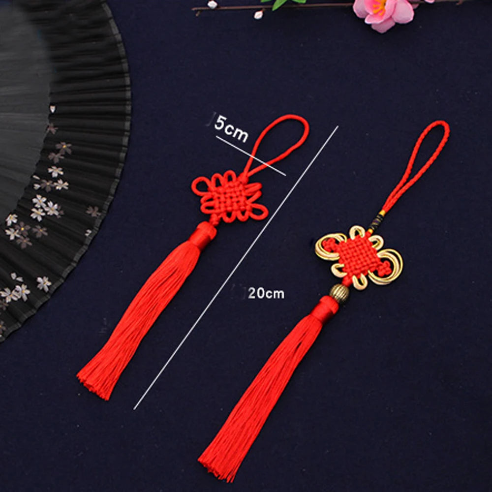 10pcs small size Festive tassels Pendant small Chinese knot pendant for decorations