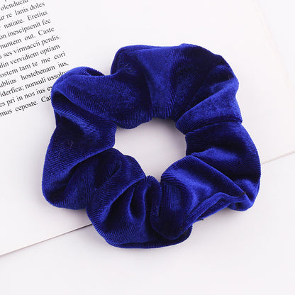 New 37Colors Korea Velvet Scrunchie Elastic Hair Bands Solid Color Fashion Headband Ponytail Holder Hair Ties Hair Accessoires