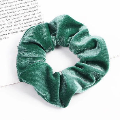 New 37Colors Korea Velvet Scrunchie Elastic Hair Bands Solid Color Fashion Headband Ponytail Holder Hair Ties Hair Accessoires