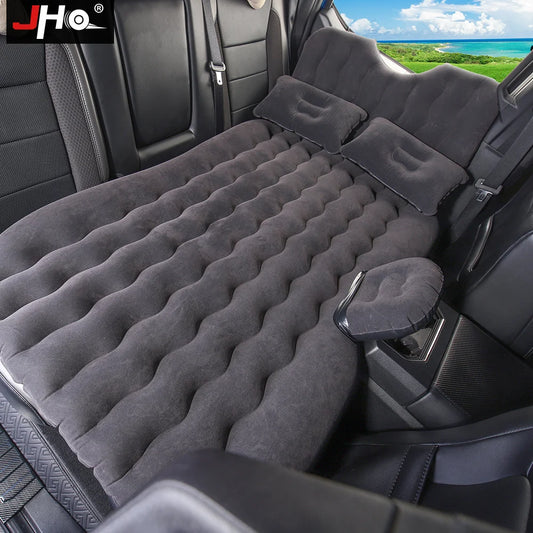 JHO Car Back Seat Air Inflatable Travel Bed Mattress Sofa Outdoor Camping Cushion For Ford F150 Raptor 2015-2020 XLT Accessories