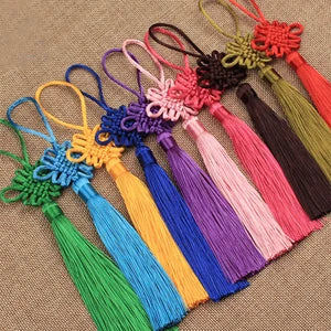 10pcs small size Festive tassels Pendant small Chinese knot pendant for decorations