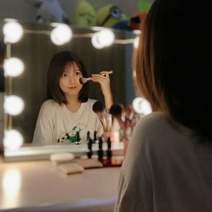 Makeup Mirror LED Light 4/6/8/10/12/14 Detachable Bulbs LED USB Cosmetic Mirror Lamp Dressing Table Vanity Lights