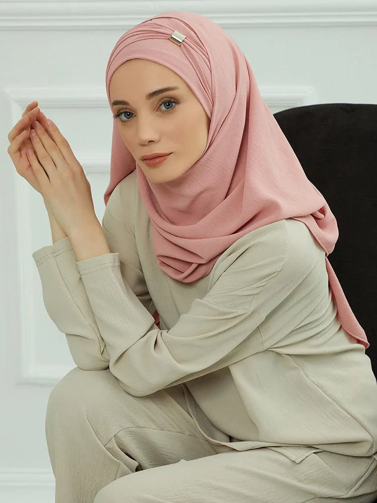 Inner Hijab Caps Convenient Muslim Underscarf Fashion Bonnet for Women Soft Elastic Breathable Casual Turbante Mujer