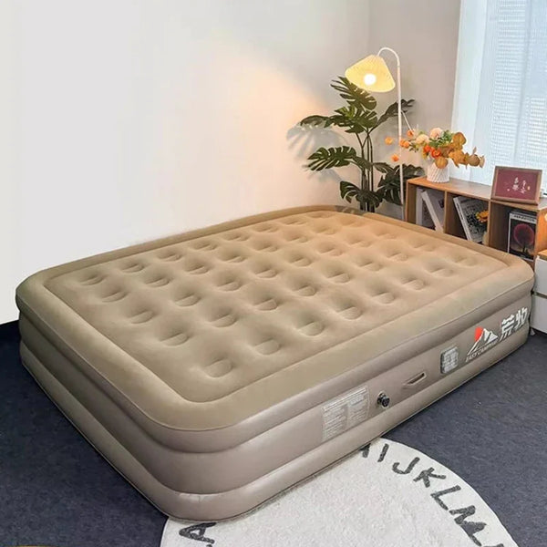 King Size Double Bed Modern Luxury Floor Portable Camping Safe Soft Soft Design Inflatable Seat Travel Cama Home Furniture