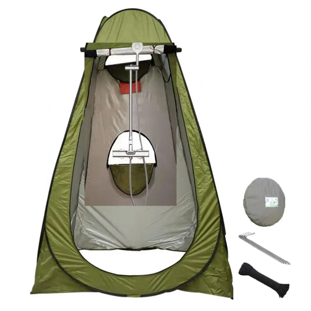 Outdoor Popping Shower Tent Beach Camping Hiking Portable Changing Mobile Toilet Instant Tent Sun Shelter