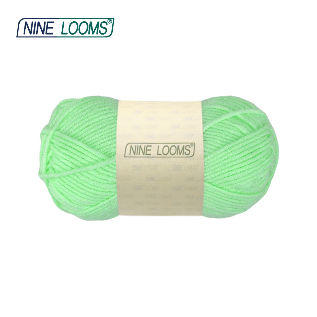 NINE LOOMS Acrylic Crochet Yarn 50g Soft 5-Strand Thread Doll Fabric Baby Blanket Sweater Scarf Hand Knitting Needlework Craft