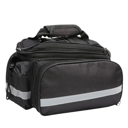 Bike Bag Waterproof Bicycle Backseat Trunk Bag Multi- Function Portable Pack Extendable Cycling Luggage Package