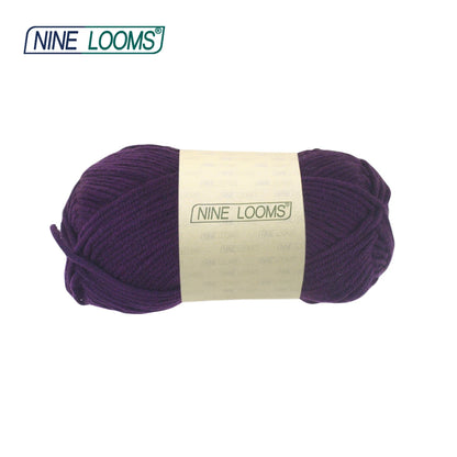 NINE LOOMS Acrylic Crochet Yarn 50g Soft 5-Strand Thread Doll Fabric Baby Blanket Sweater Scarf Hand Knitting Needlework Craft