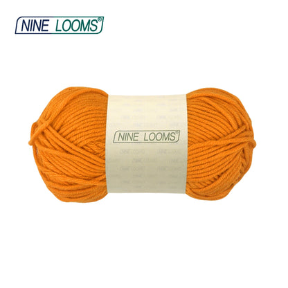 NINE LOOMS Acrylic Crochet Yarn 50g Soft 5-Strand Thread Doll Fabric Baby Blanket Sweater Scarf Hand Knitting Needlework Craft