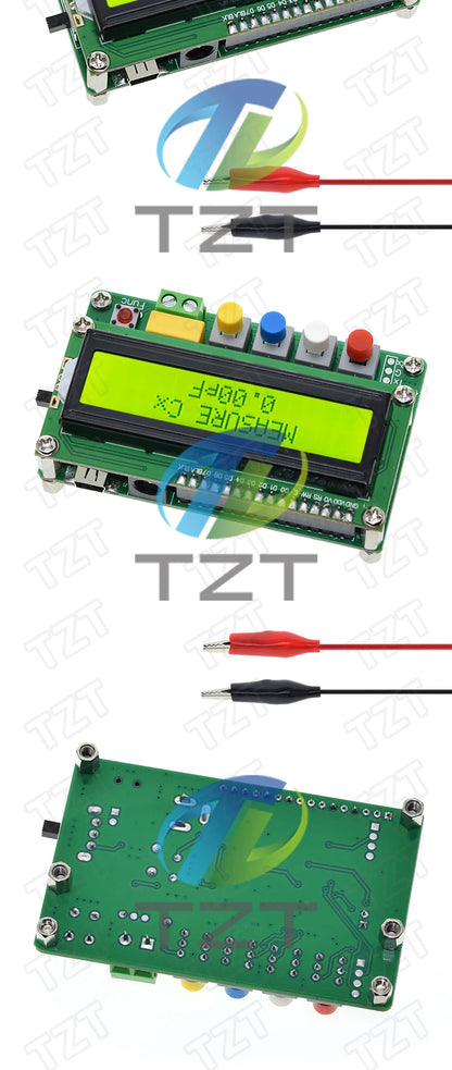 TZT LC-100A Digital LCD Capacitance Inductance Meter LC Meter 1pF-100mF 1uH-100H LCD Display High Precision Fully functional