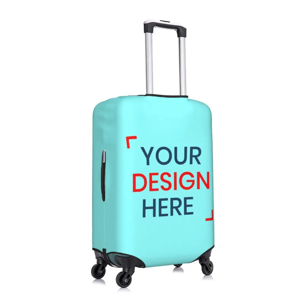 Custom Personalized Custom Photo Logo Luggage Cover Cute Customized DIY Print Suitcase Protector Covers Suit For 18-32 inch