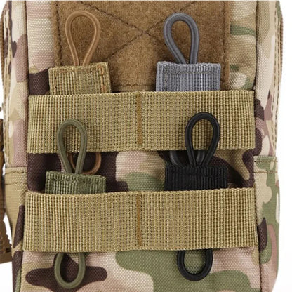 PPT Antenna Binding Buckle Outdoor Tactical Molle System Backpack Vest Accessories Elastic Strap Attachment Tactical Buckle