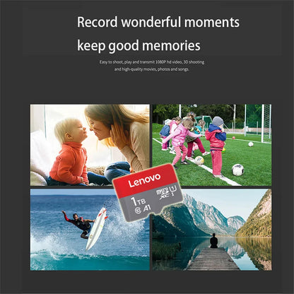 1TB Lenovo Micro SD Card Mini Memory Card Class 10 High Speed  A1128GB 256GB U3 4KCartao De Memoria Flash Memory TF Mecard C10