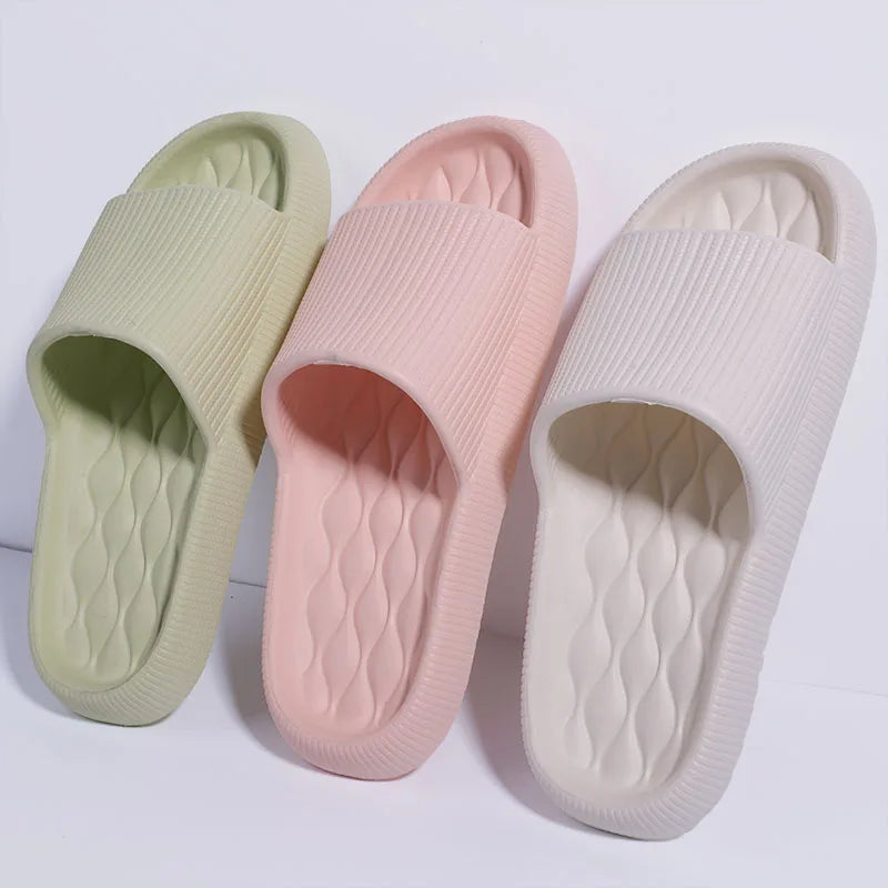 Thick Platform Eva Cloud Slipper Women 2024 Summer Lightweight Woman Beach Slippers Non Slip Bathroom Home Slipper Outdoor Slide