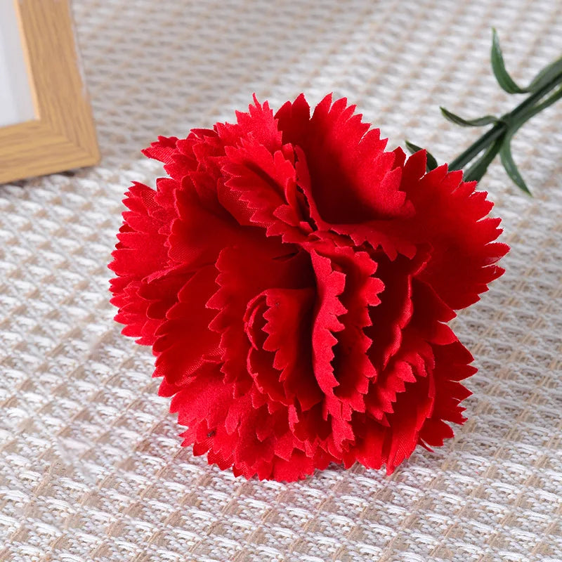 Simulation Carnation Bouquet Living Room Table Home Decoration Wedding Fake Flower Artificial Flower Mother's Day Gift