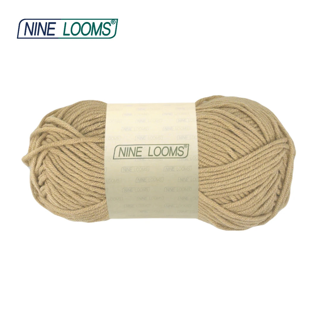 NINE LOOMS Acrylic Crochet Yarn 50g Soft 5-Strand Thread Doll Fabric Baby Blanket Sweater Scarf Hand Knitting Needlework Craft