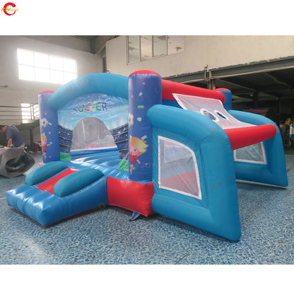 Fast Shipping 5.2x2.5m PVC Tarpaulin Inflatable Bouncer Cheap Inflatable Bouncy Castle Bounce House Toys with Slide