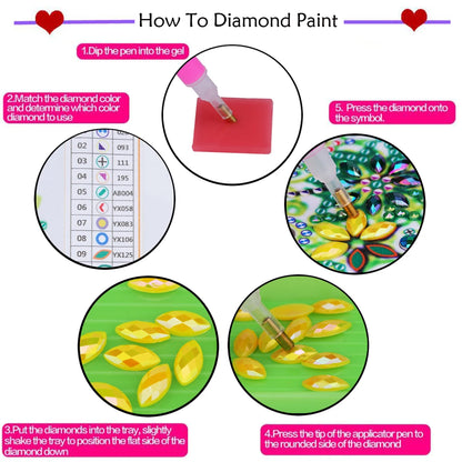 Manufacturers of Foreign Trade Creative Cross-mirror New Dot Patch Diamond DIY Crafts Diamond Painting Travel Passportt