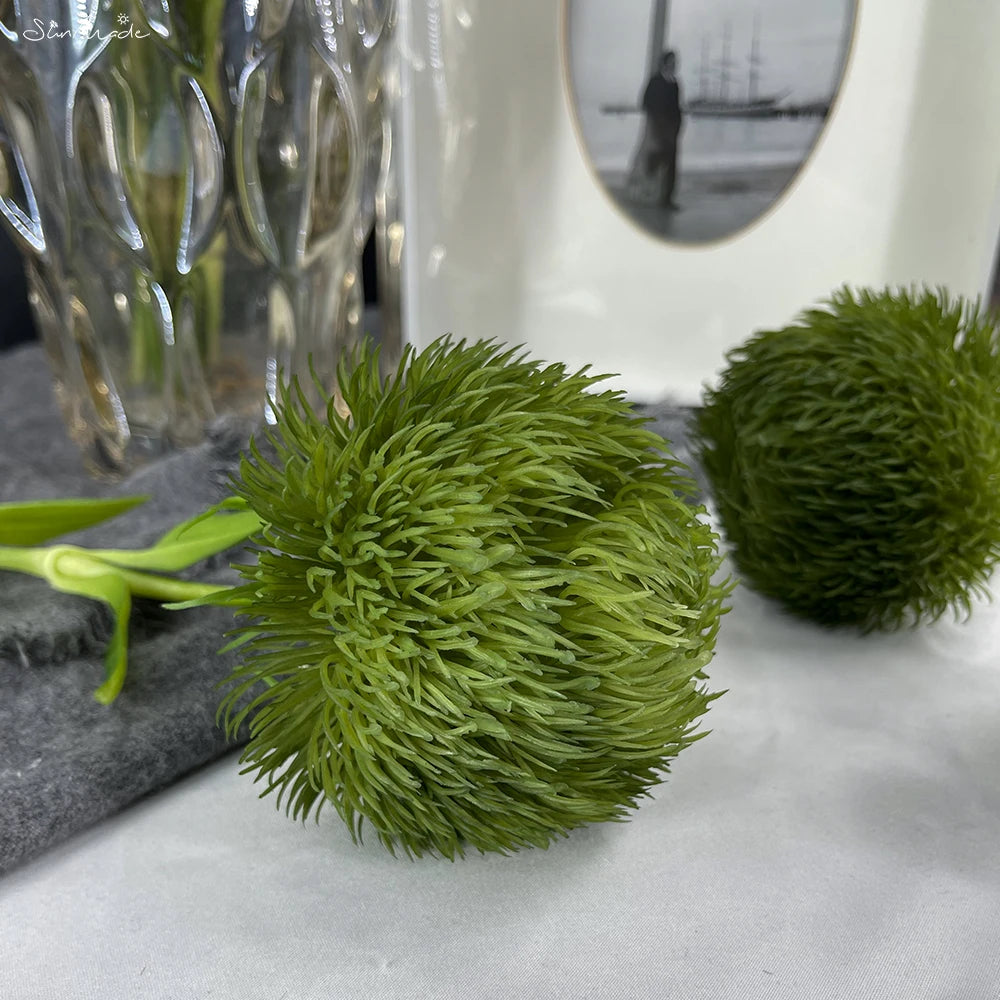 SunMade Ins Hand Feeling Urchin Flower Flores Artificiales Garden Decoration Fake Plants Decor Mariage Christmas Decoration DIY