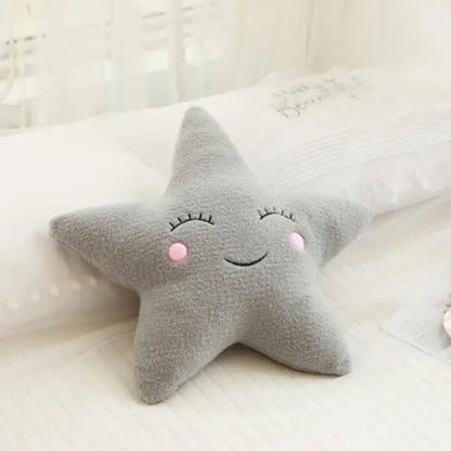 New Stuffed Cloud Moon Star Raindrop Plush Pillow Soft Cushion Toys For Children Baby Kids Girl Christmas Gift Room Car Decor