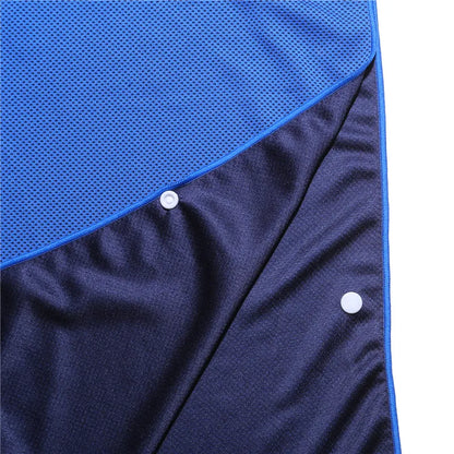 Quick Drying Sports Towel U-shaped Hoodie Cooling Towel Sun Protection Beach Towel for Camping Gym Swimming Running Yoga