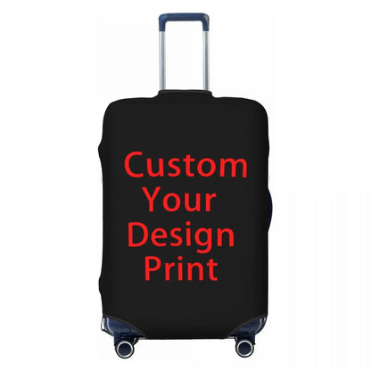 Custom Personalized Custom Photo Logo Luggage Cover Cute Customized DIY Print Suitcase Protector Covers Suit For 18-32 inch