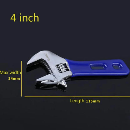 1PC 4"/5"/6"/8" Adjustable Spanner Universal Key Nut Wrench Home Hand Tools Multitool High Quality 몽키스패너 llave francesa