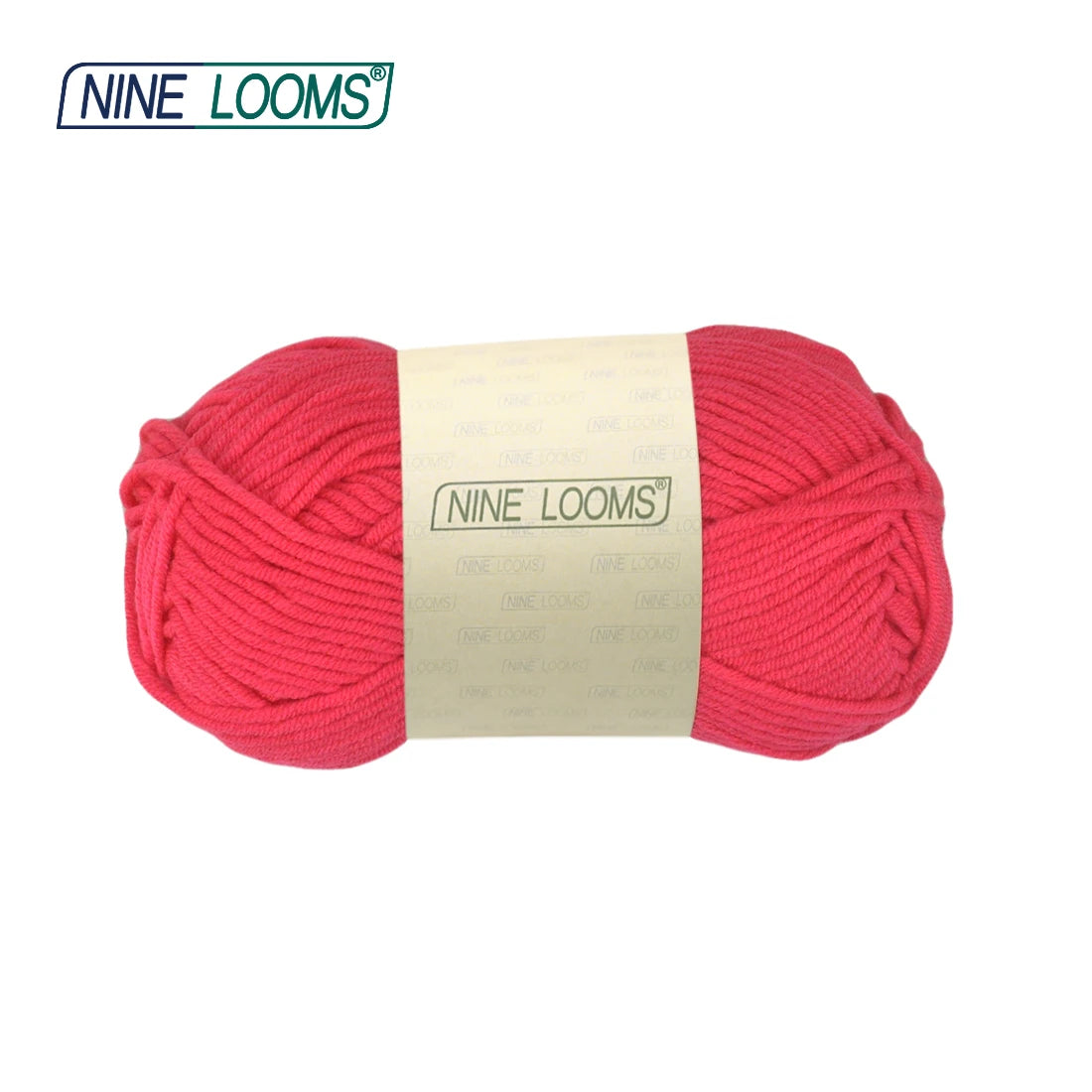 NINE LOOMS Acrylic Crochet Yarn 50g Soft 5-Strand Thread Doll Fabric Baby Blanket Sweater Scarf Hand Knitting Needlework Craft