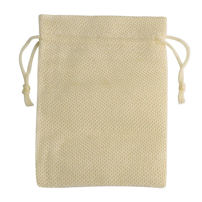 10pcs 10x14cm Natural Burlap Cotton Linen Bag Christmas Candy Gifts Packaging Pouch Storage Bags