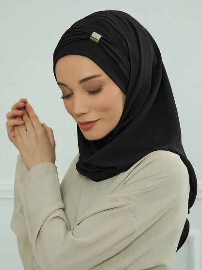 Inner Hijab Caps Convenient Muslim Underscarf Fashion Bonnet for Women Soft Elastic Breathable Casual Turbante Mujer