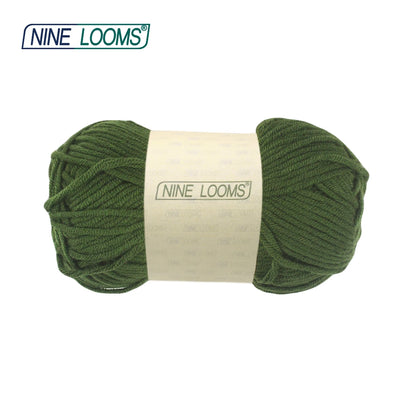 NINE LOOMS Acrylic Crochet Yarn 50g Soft 5-Strand Thread Doll Fabric Baby Blanket Sweater Scarf Hand Knitting Needlework Craft