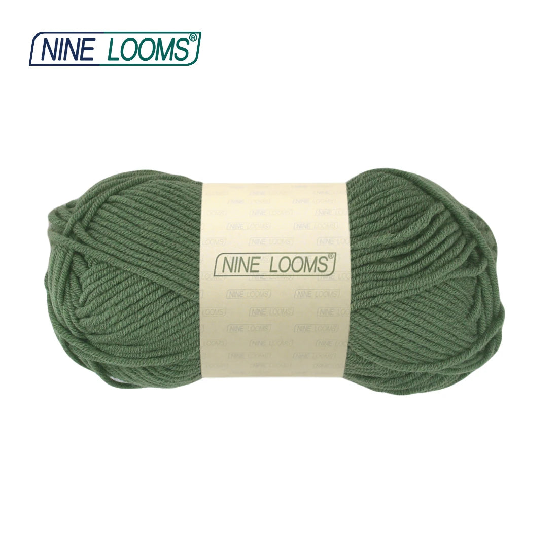 NINE LOOMS Acrylic Crochet Yarn 50g Soft 5-Strand Thread Doll Fabric Baby Blanket Sweater Scarf Hand Knitting Needlework Craft