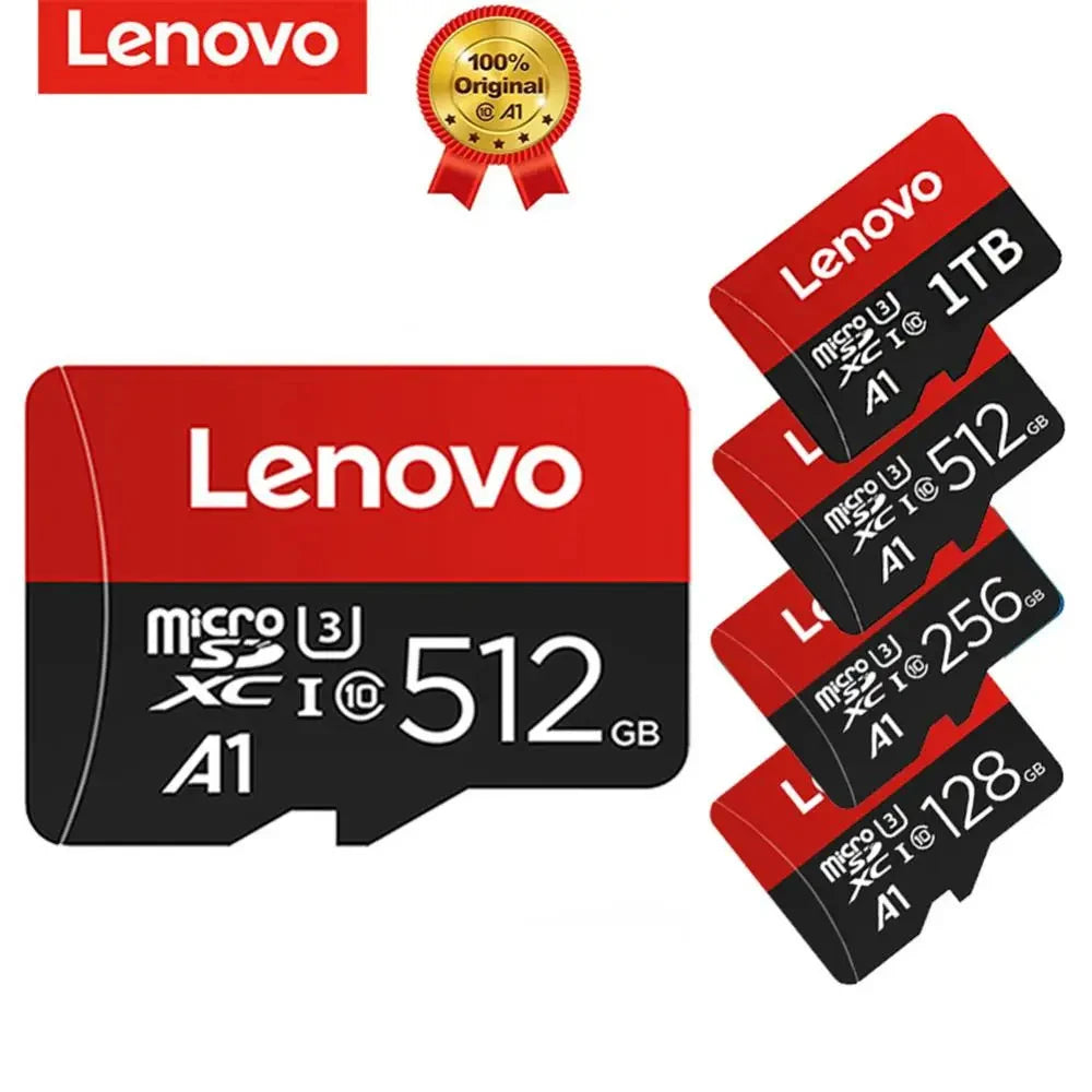 1TB Lenovo Micro SD Card Mini Memory Card Class 10 High Speed  A1128GB 256GB U3 4KCartao De Memoria Flash Memory TF Mecard C10