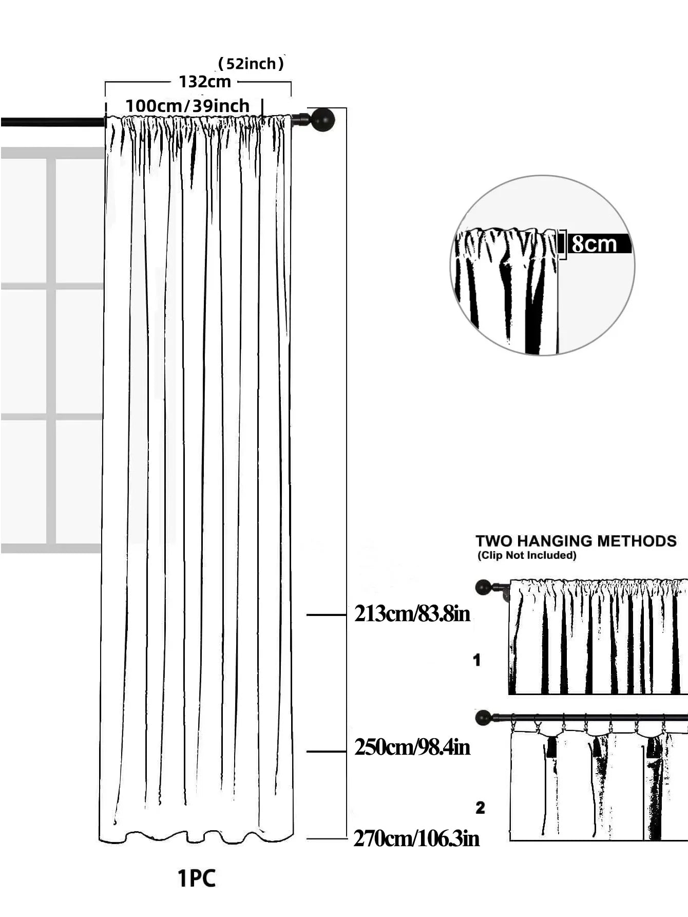 Curtains for Living Room Finished Window Curtains for Bedroom 1pc Embossed Leaf High Precision Embroidered Gauze