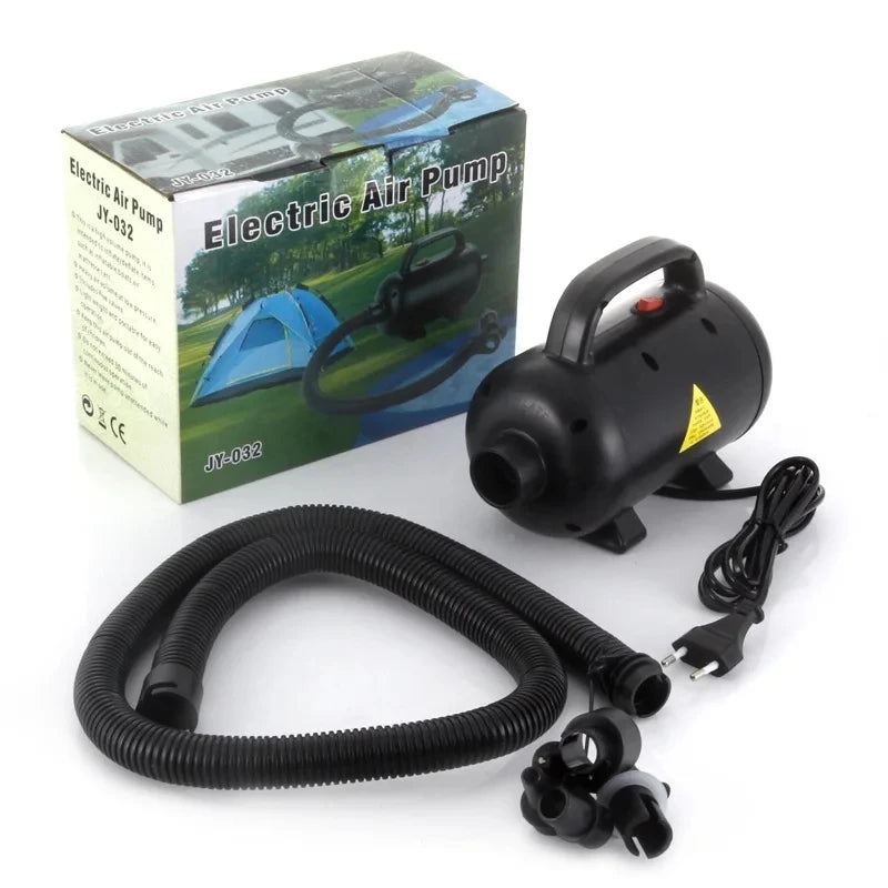 Powerful 1200W Air Pump Electric Inflatable Pump 220V-240V Inflation Deflation Compressor for Airboat Inflatable Sofa Bed