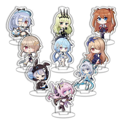 9pcs/Set Grandmaster of Demonic Cultivation Arcylic Stand Cosplay Figure Keyring Jewelry Mo Dao Zu Shi Fuuny Acrylic Key Chain