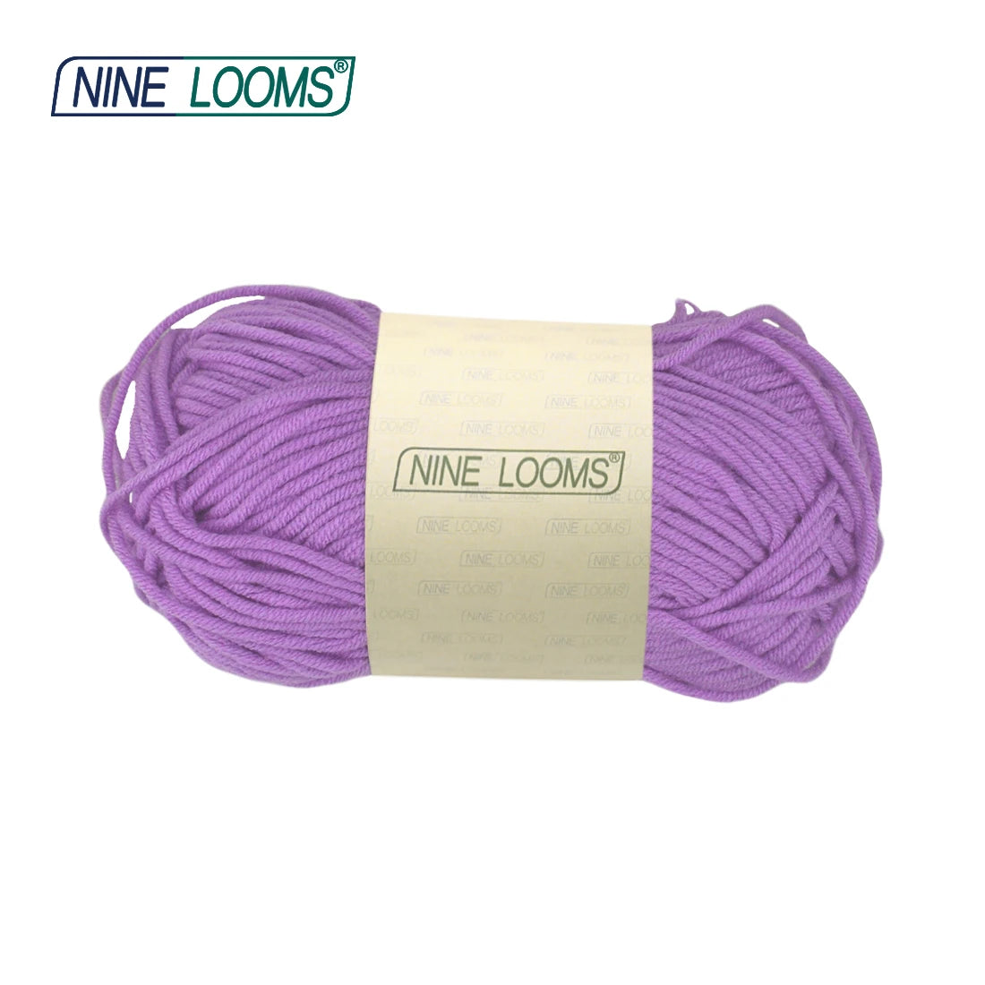 NINE LOOMS Acrylic Crochet Yarn 50g Soft 5-Strand Thread Doll Fabric Baby Blanket Sweater Scarf Hand Knitting Needlework Craft