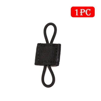 PPT Antenna Binding Buckle Outdoor Tactical Molle System Backpack Vest Accessories Elastic Strap Attachment Tactical Buckle