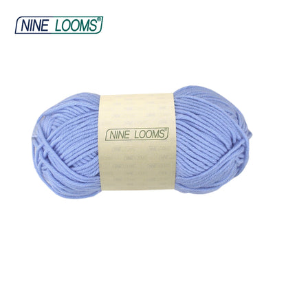 NINE LOOMS Acrylic Crochet Yarn 50g Soft 5-Strand Thread Doll Fabric Baby Blanket Sweater Scarf Hand Knitting Needlework Craft