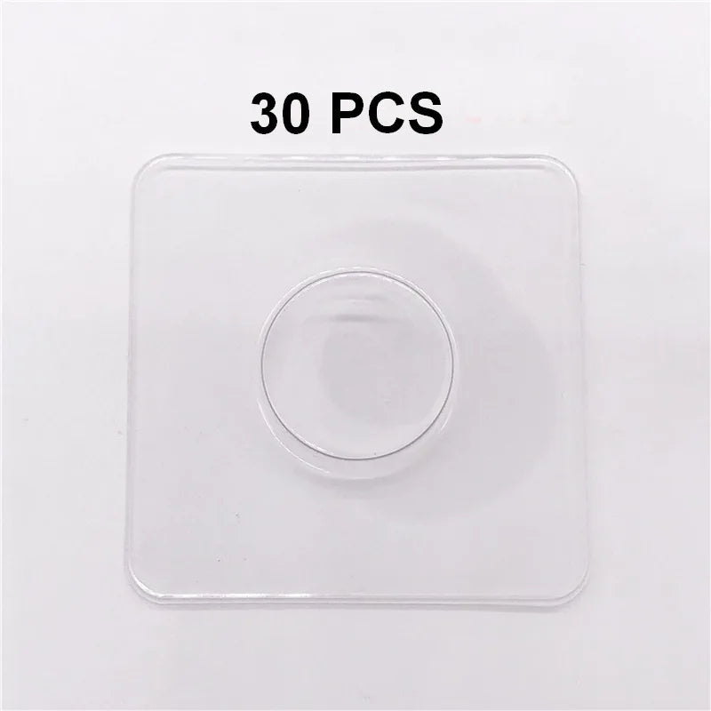 10/500pcs wholesale plastic clear lash tray mink lashes holder eyelash trays for eyelash packaging box package case bulk vendors