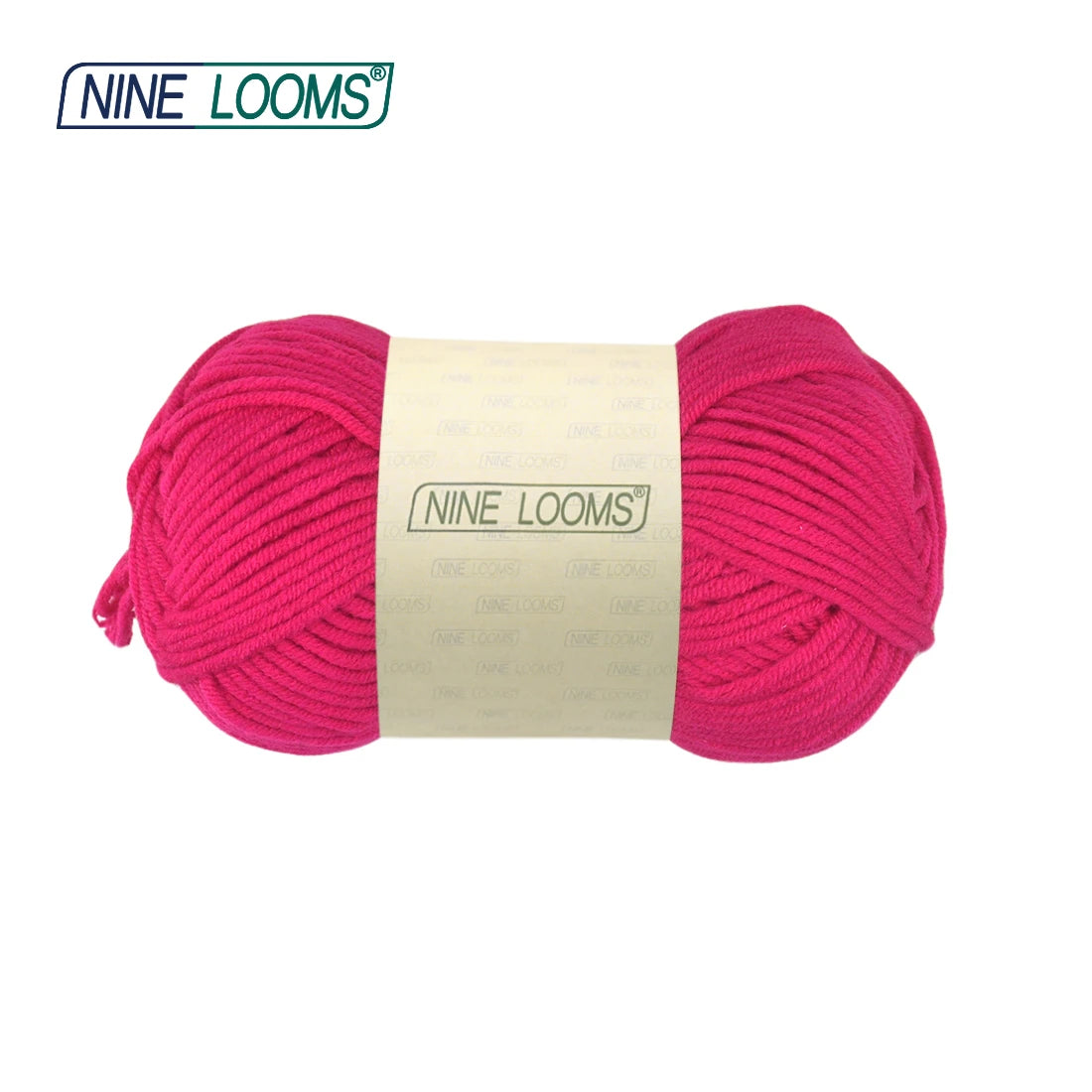 NINE LOOMS Acrylic Crochet Yarn 50g Soft 5-Strand Thread Doll Fabric Baby Blanket Sweater Scarf Hand Knitting Needlework Craft