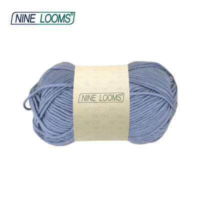 NINE LOOMS Acrylic Crochet Yarn 50g Soft 5-Strand Thread Doll Fabric Baby Blanket Sweater Scarf Hand Knitting Needlework Craft