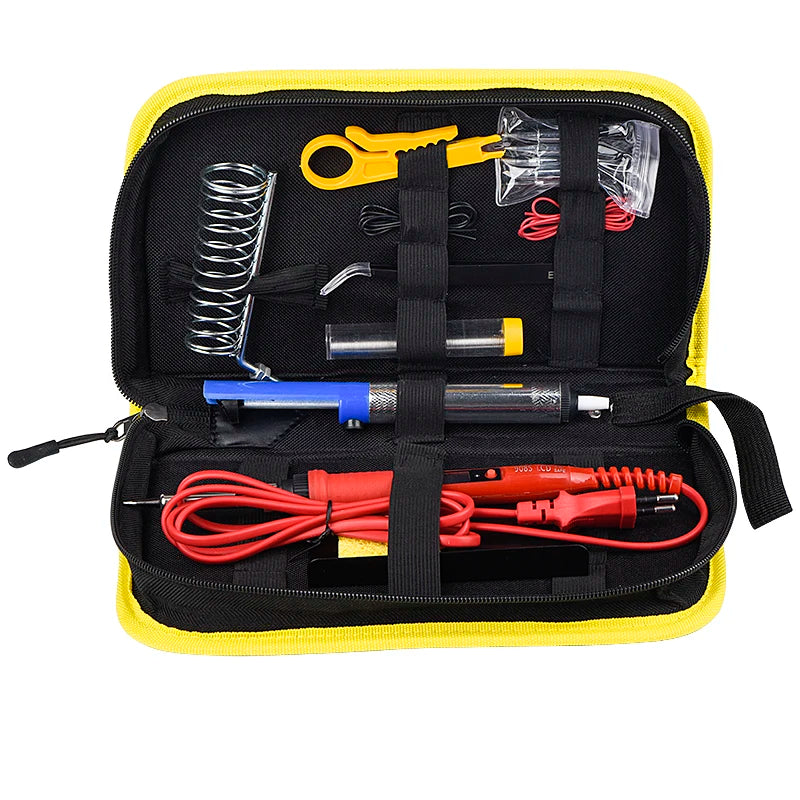 JCD Electric Soldering Iron Kit 80W LCD Digital Display Adjustable Temperature 220V/110V Solder Iron Welding Repair Tools 908S