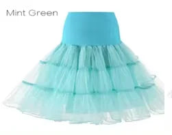 Fast Shipping Free 50s Cosplay Petticoat Rockabilly Dress Crinoline for Woman Wedding Bridal Underskirt Rockabilly Tutu