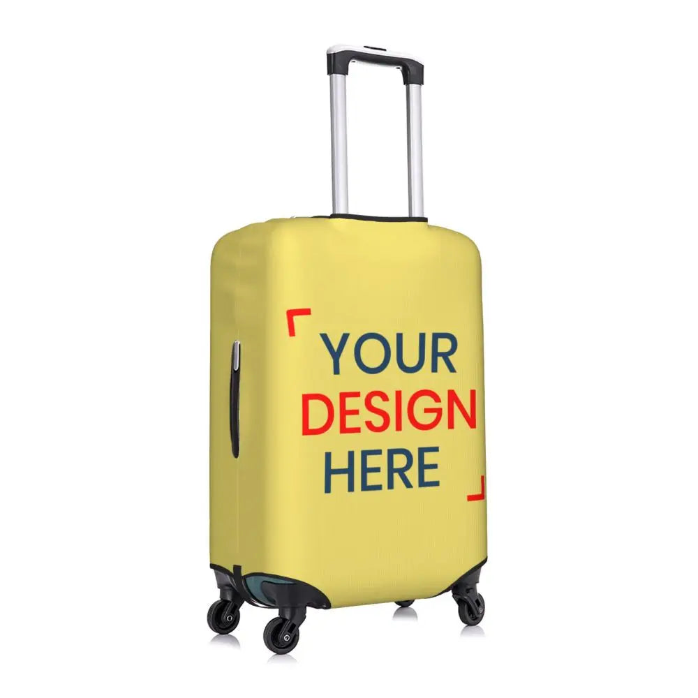 Custom Personalized Custom Photo Logo Luggage Cover Cute Customized DIY Print Suitcase Protector Covers Suit For 18-32 inch