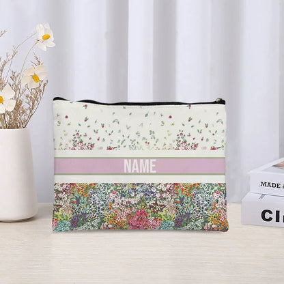 Custom Cosmetic Bag Trendy Women Handbag Luxury Wedding Bridesmaid Gift Name Purse Brand Side Bag for Ladies Travel Toilet Pouch