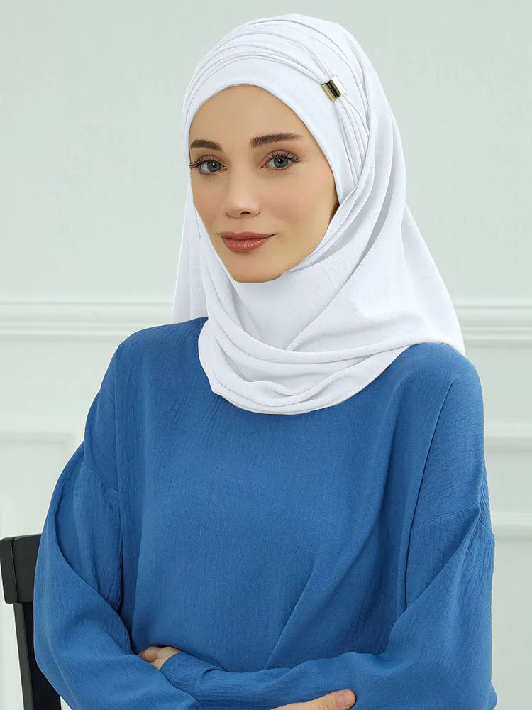 Inner Hijab Caps Convenient Muslim Underscarf Fashion Bonnet for Women Soft Elastic Breathable Casual Turbante Mujer