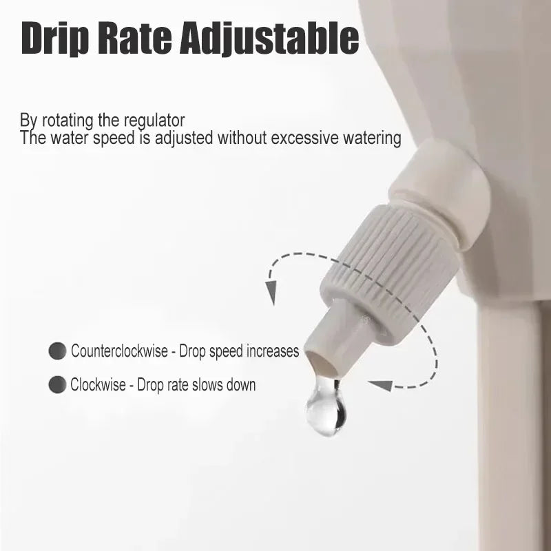 Adjustable Drip Irrigation System Automatic Self Watering Spikes Indoor Outdoors Potted Plants Irrigation System Garden Supplies