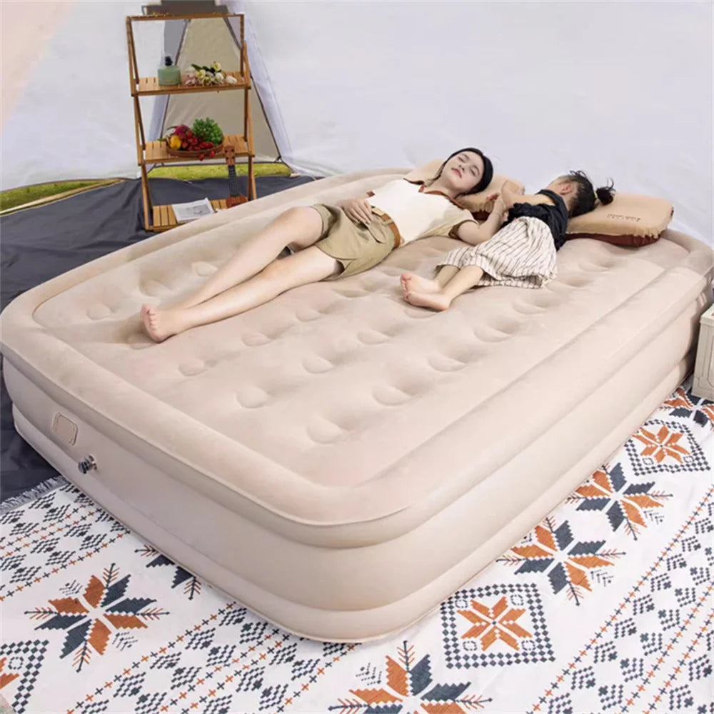 Interior Automatic Inflatable Mattress Built-in Pump For Home Floor Outdoor Tent Camping Sleeping Air Mattress Bed Thicken Mat