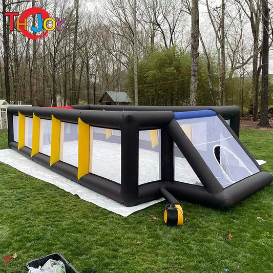 15x8m Inflatable Soccer Arena Football Field Pitch Inflatable Soccer Field for Sale